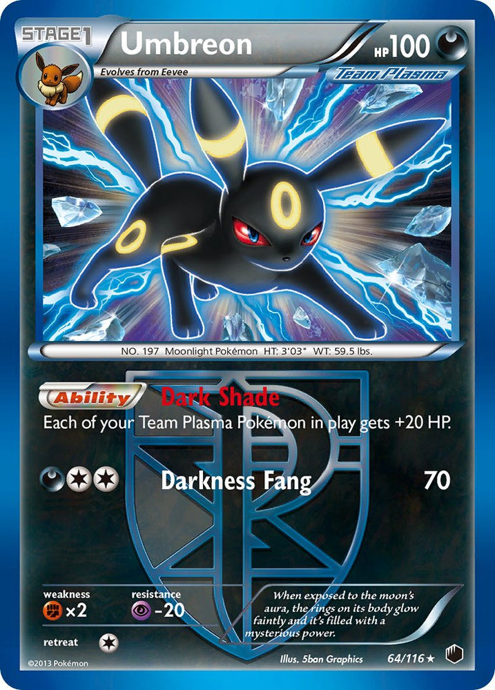 Umbreon (Moltres Legendary Battle Deck) (64/116) [Theme Deck Exclusives]