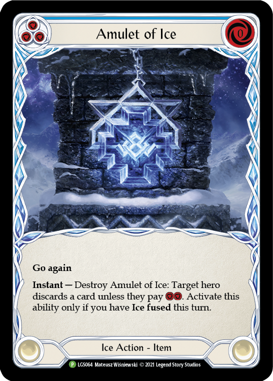 Amulet of Ice [LGS064] Cold Foil