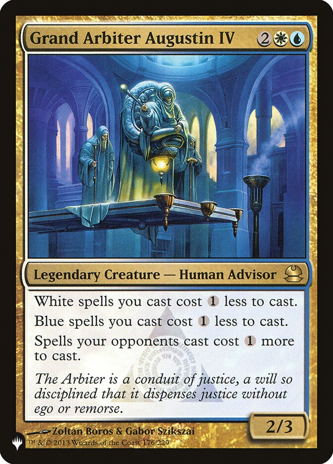 Grand Arbiter Augustin IV [The List] (LMMA 176)