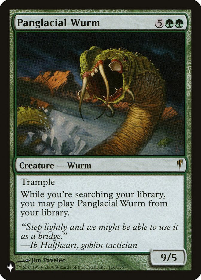 Panglacial Wurm [The List] (LCSP 116)