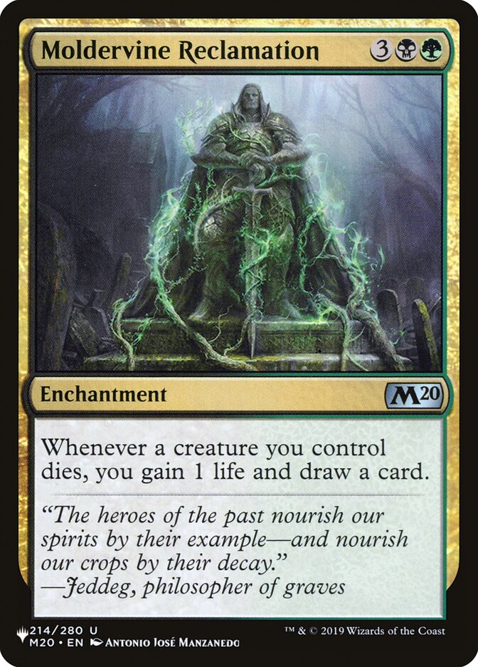 Moldervine Reclamation [The List] (LM20 214)