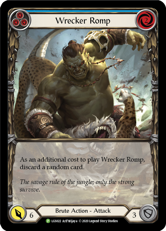 Wrecker Romp (Blue) [LGS022] Rainbow Foil