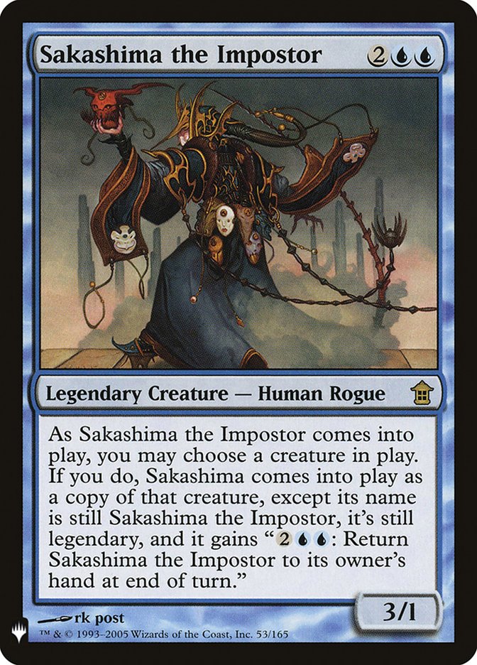 Sakashima the Impostor [Mystery Booster] (MB1 477)