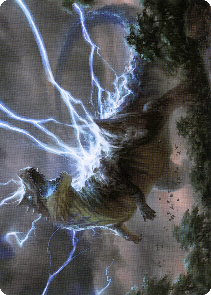 Thrasta, Tempest's Roar Art Card (41) [Modern Horizons 2 Art Series] (AMH2 41)