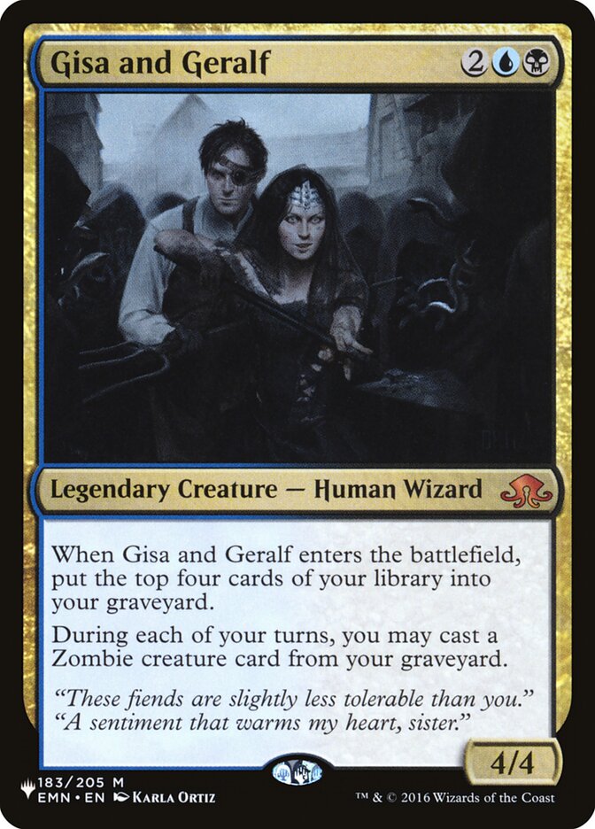 Gisa and Geralf [The List] (LEMN 183)