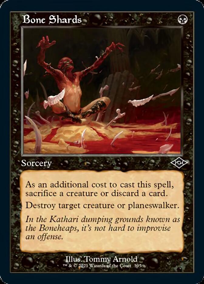Bone Shards (Retro Etched Foil) [Modern Horizons 2] (MH2 395)