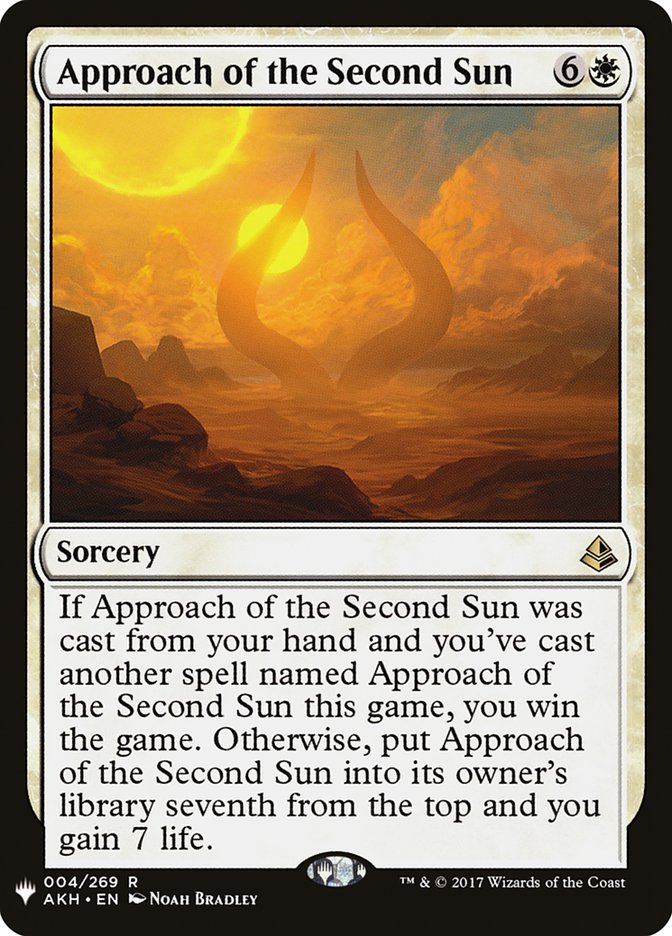 Approach of the Second Sun [Mystery Booster] (MB1 24)