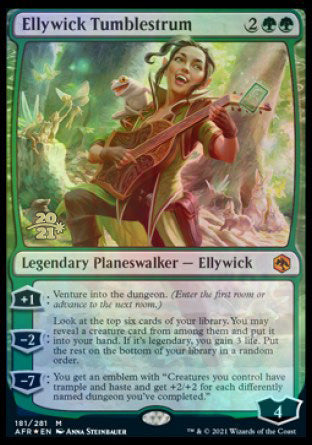 Ellywick Tumblestrum [Dungeons & Dragons: Adventures in the Forgotten Realms Prerelease Promos] (PAFR 181)