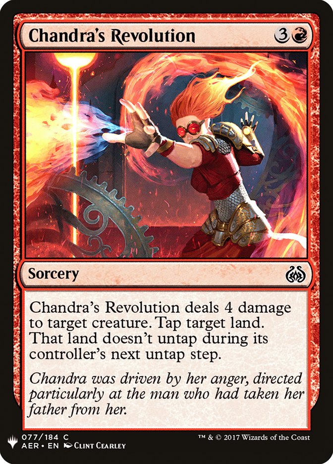 Chandra's Revolution [Mystery Booster] (MB1 884)
