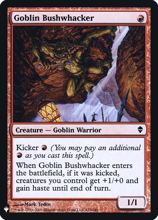 Goblin Bushwhacker [Mystery Booster] (FMB1 52)