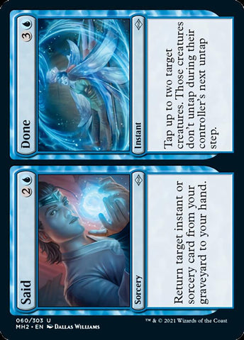 Said // Done [Modern Horizons 2] (MH2 60)