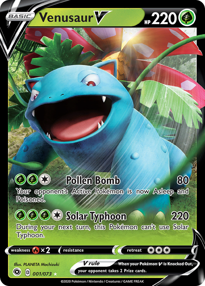 Venusaur V (1/073) [Sword & Shield: Champion's Path]