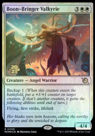 Boon Bringer Valkyrie [March of the Machine Prerelease Promos]