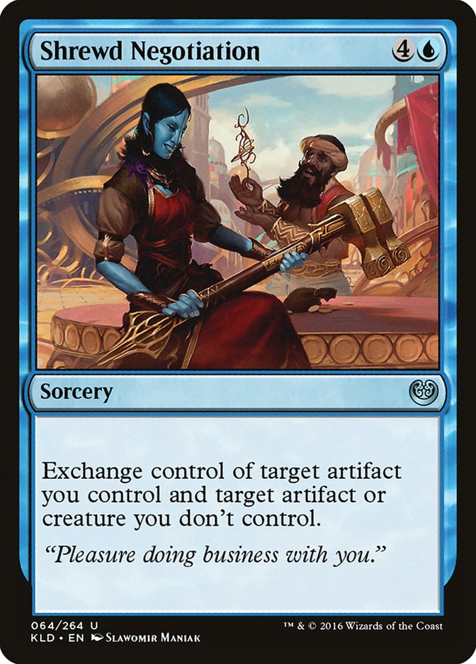Shrewd Negotiation [Kaladesh] (KLD 64)