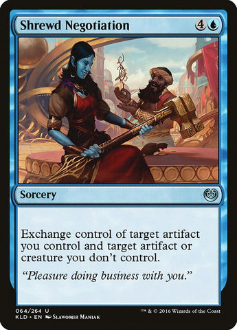 Shrewd Negotiation [Kaladesh] (KLD 64)