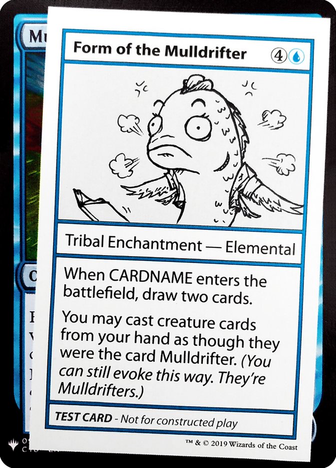 Form of the Mulldrifter [Mystery Booster Playtest Cards] (CMB1 22)
