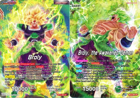 Broly // Broly, the Awakened Demon [BT11-002]