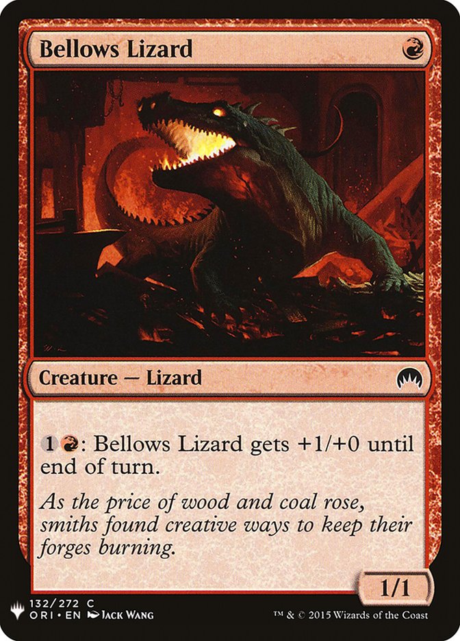 Bellows Lizard [Mystery Booster] (MB1 853)