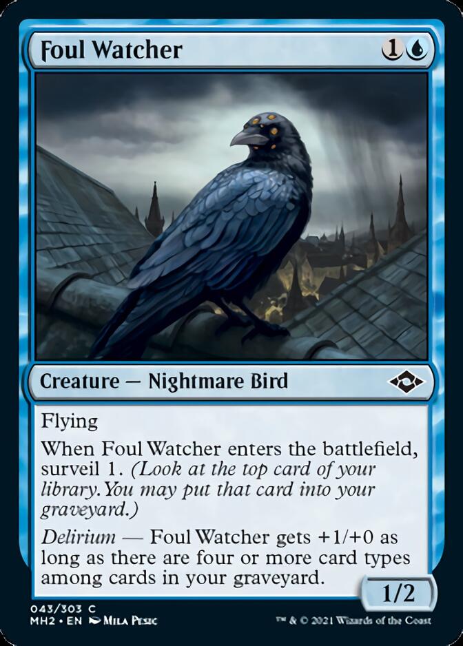 Foul Watcher [Modern Horizons 2] (MH2 43)