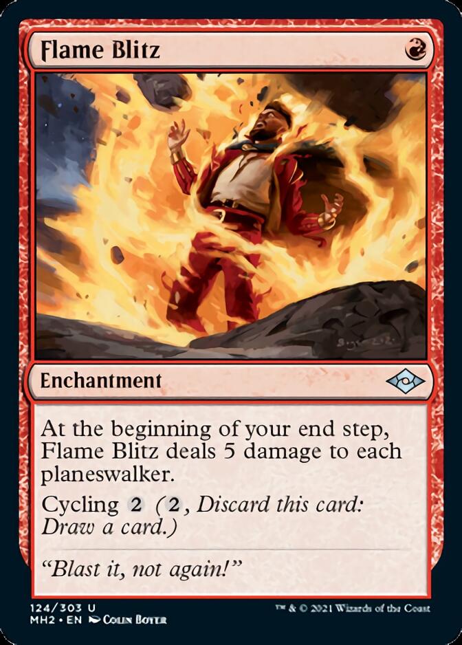 Flame Blitz [Modern Horizons 2] (MH2 124)
