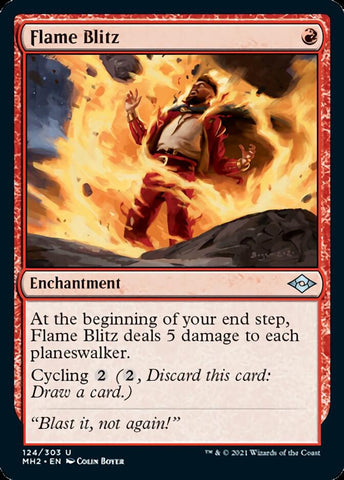 Flame Blitz [Modern Horizons 2] (MH2 124)