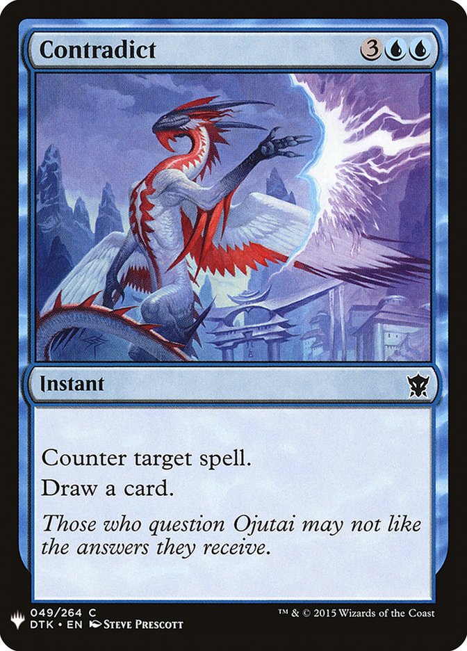 Contradict [Mystery Booster] (MB1 331)