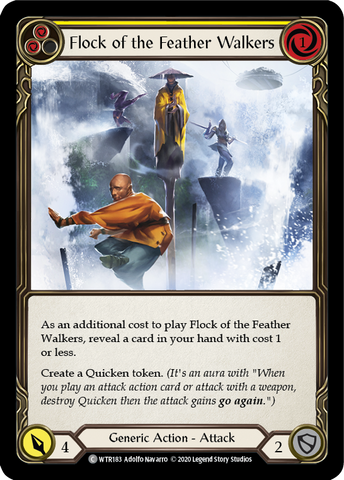 Flock of the Feather Walkers (Yellow) [WTR183] Unlimited Normal