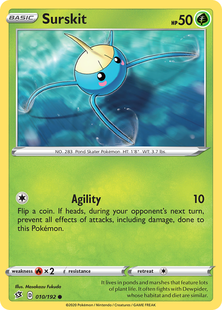 Surskit (10/192) [Sword & Shield: Rebel Clash]
