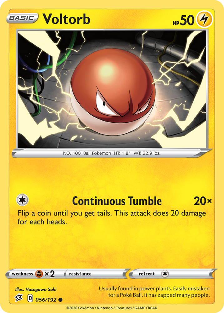 Voltorb (56/192) [Sword & Shield: Rebel Clash]