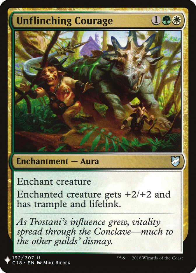Unflinching Courage [Mystery Booster] (MB1 1502)