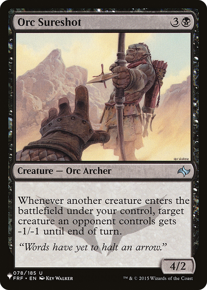 Orc Sureshot [The List] (LFRF 78)