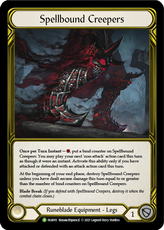 Spellbound Creepers [FAB051] (Promo)  Cold Foil