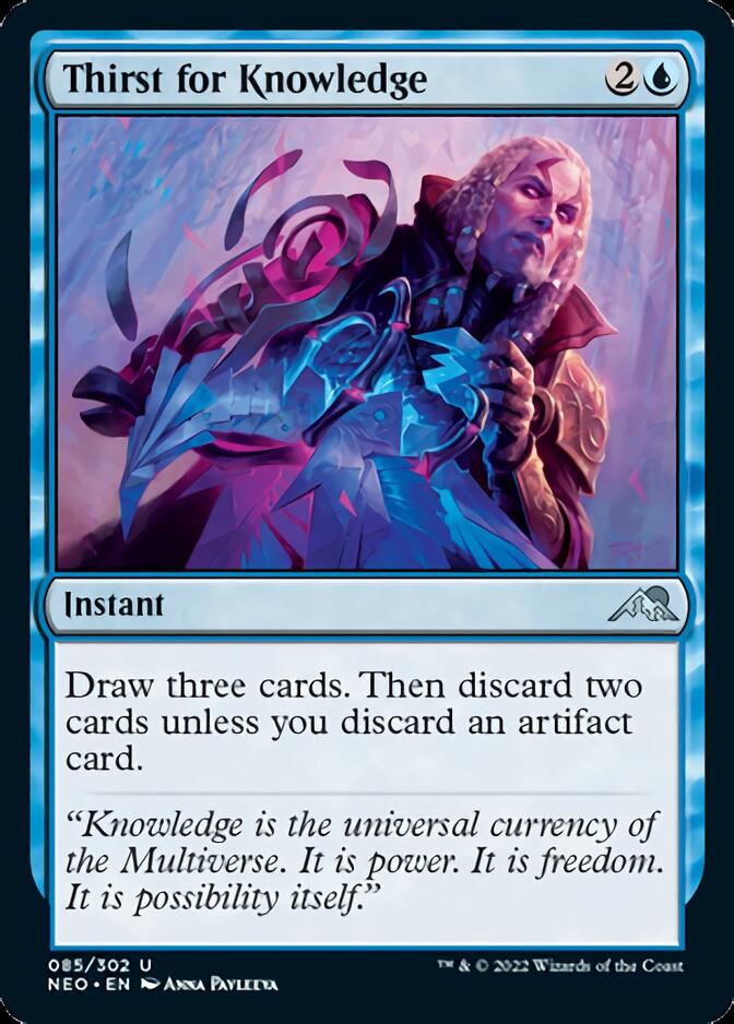 Thirst for Knowledge [Kamigawa: Neon Dynasty] (NEO 85)