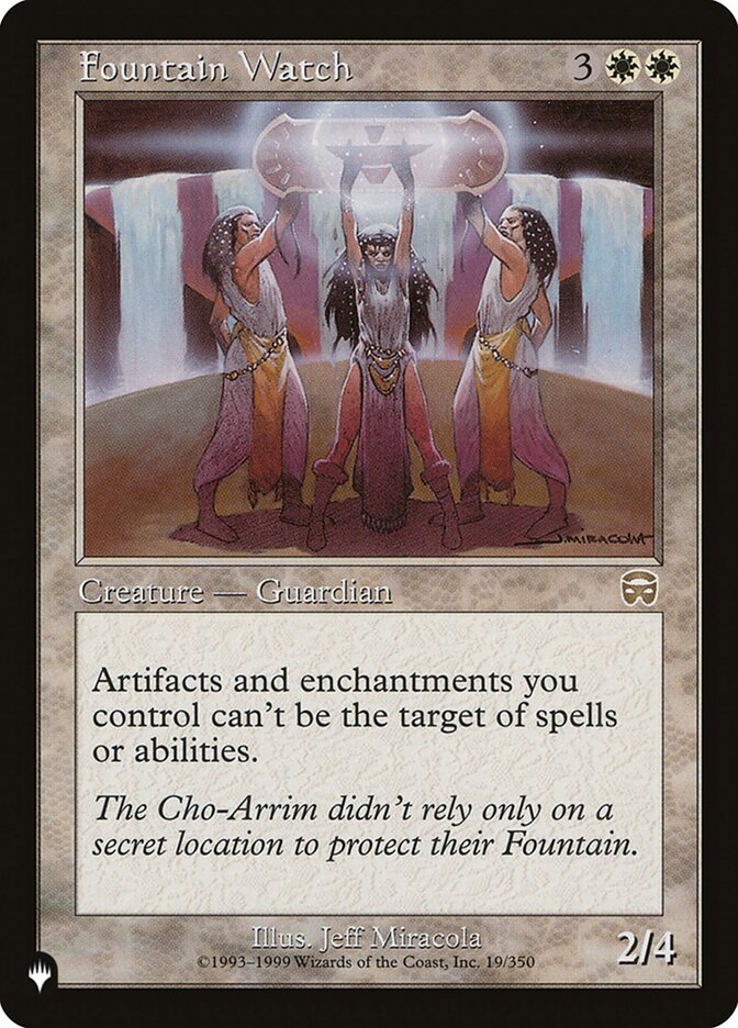 Fountain Watch [The List] (LMMQ 19)