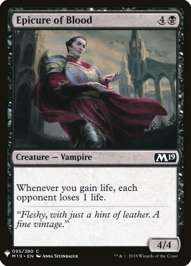 Epicure of Blood [Mystery Booster] (MB1 646)