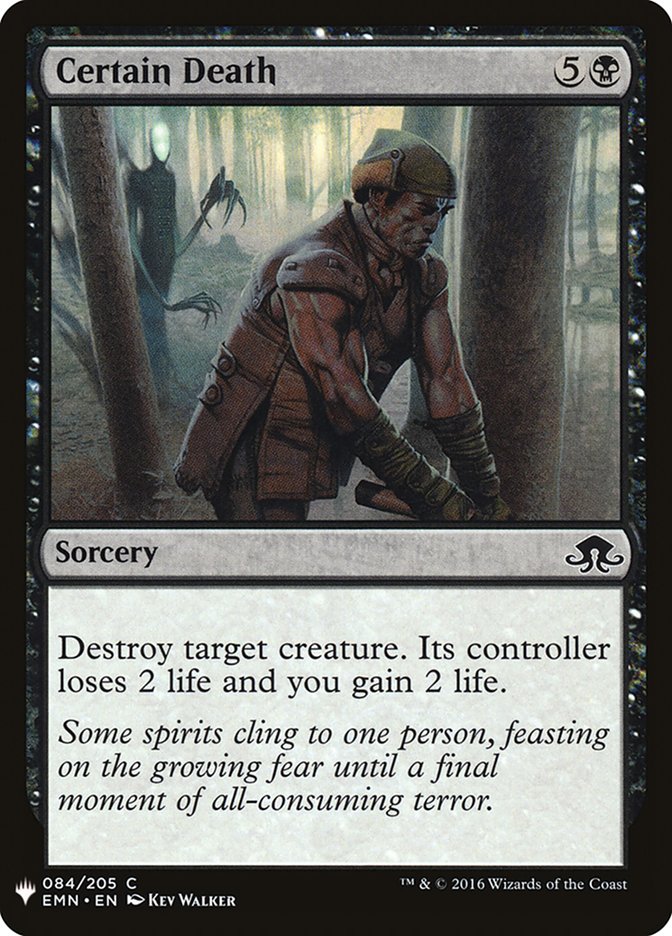Certain Death [Mystery Booster] (MB1 597)