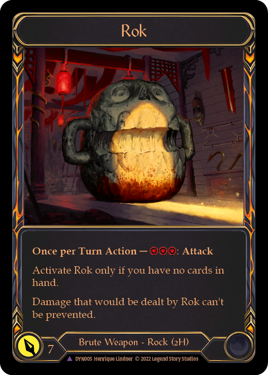Rok [DYN005] (Dynasty)  Cold Foil