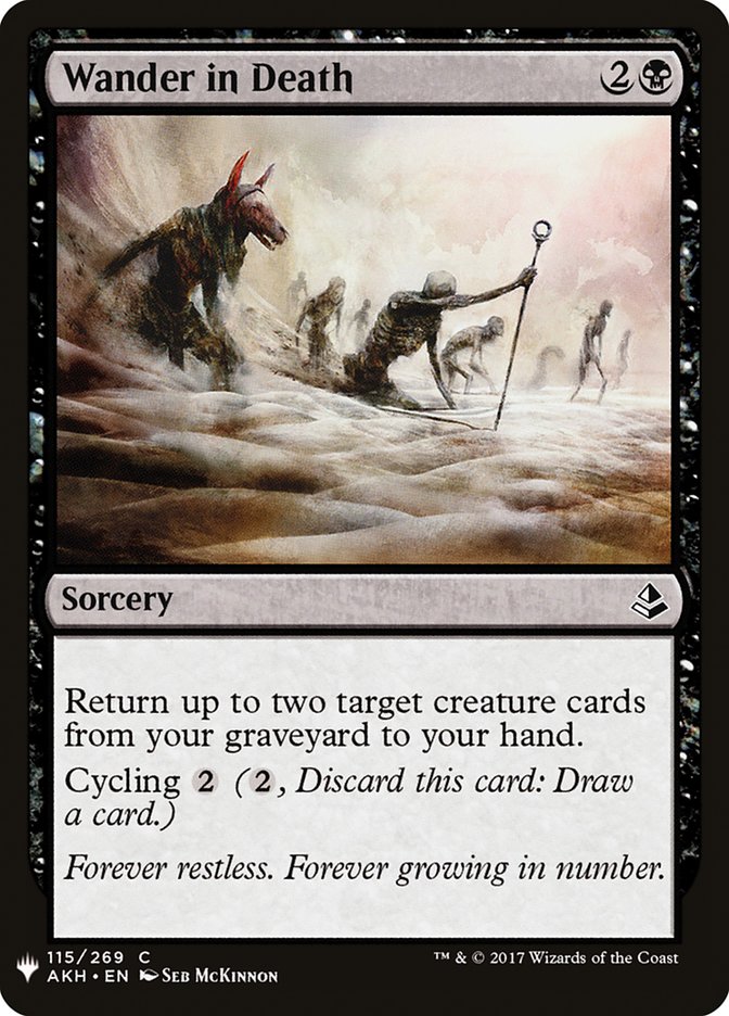 Wander in Death [Mystery Booster] (MB1 821)