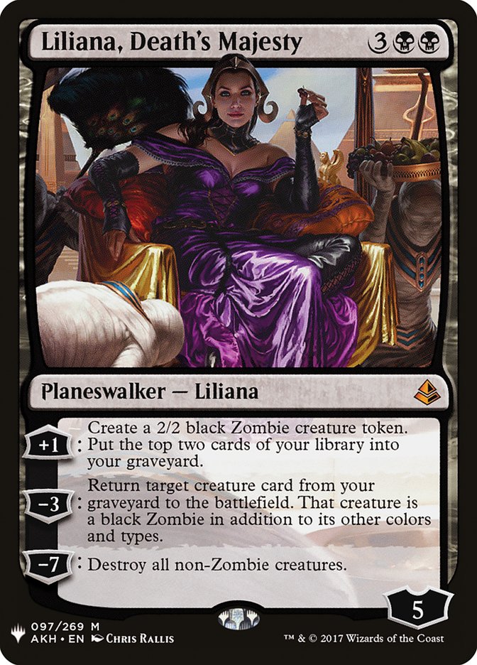 Liliana, Death's Majesty [Mystery Booster] (MB1 701)