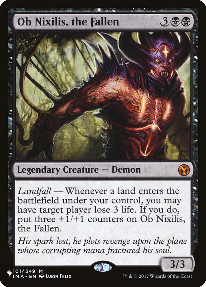 Ob Nixilis, the Fallen [The List] (LIMA 101)
