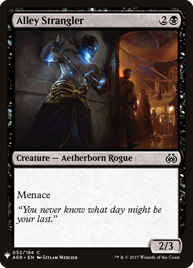 Alley Strangler [Mystery Booster] (MB1 562)