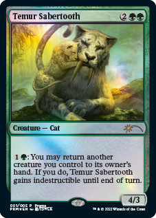 Temur Sabertooth [Year of the Tiger 2022] (PL22 1)
