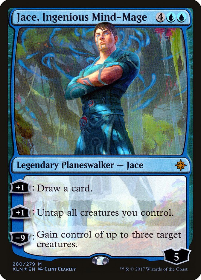 Jace, Ingenious Mind-Mage [Ixalan] (XLN 280)
