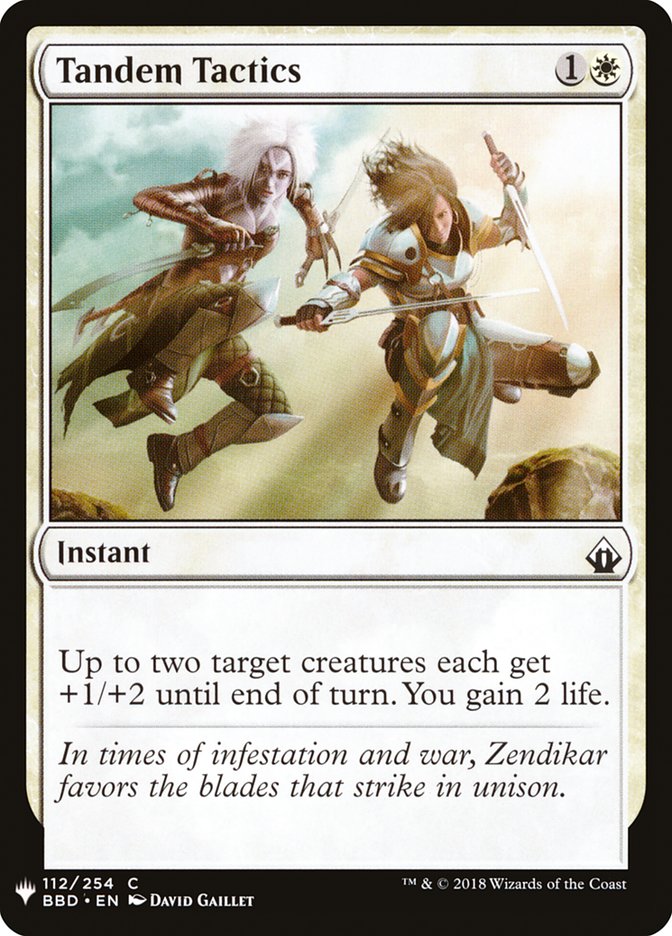 Tandem Tactics [Mystery Booster] (MB1 255)