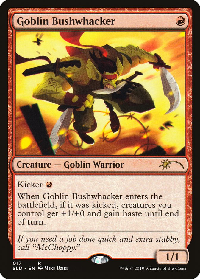 Goblin Bushwhacker [Secret Lair Drop Series] (SLD 17)
