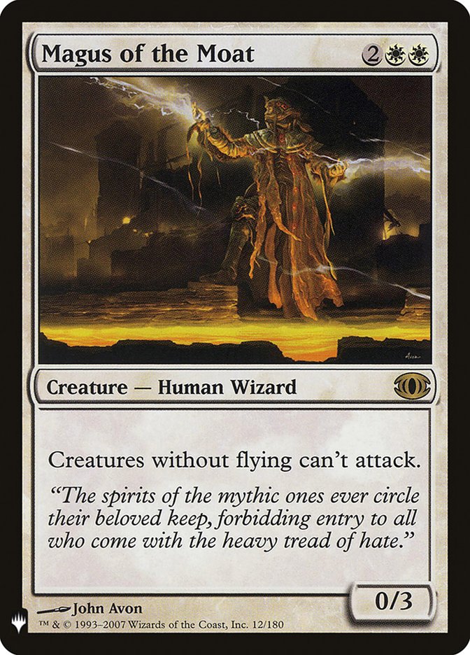 Magus of the Moat [Mystery Booster] (MB1 170)