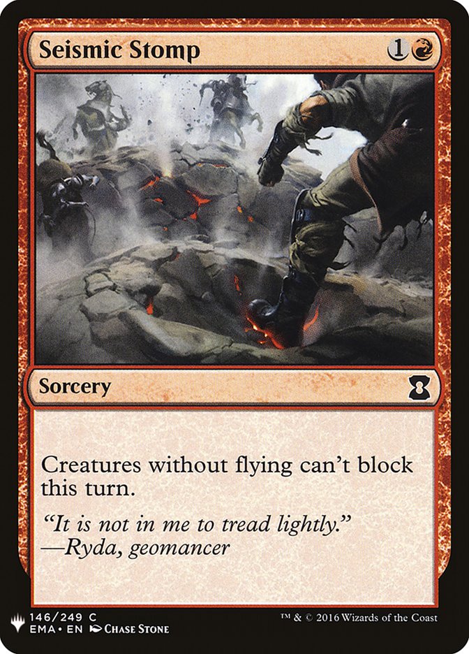 Seismic Stomp [Mystery Booster] (MB1 1054)