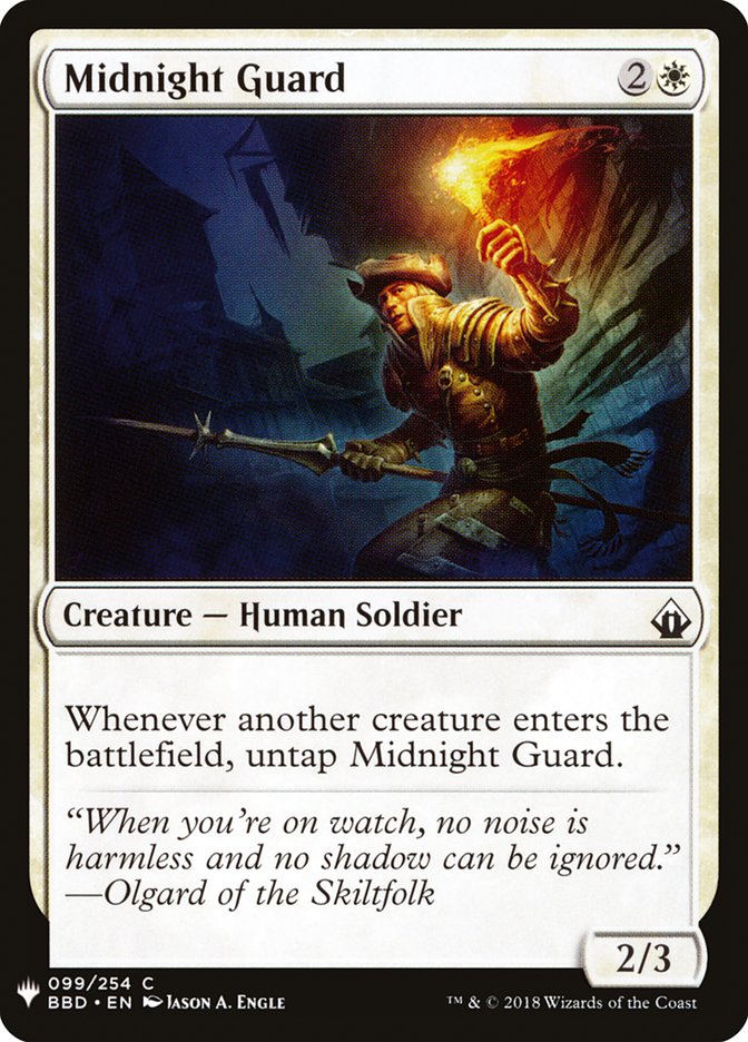 Midnight Guard [Mystery Booster] (MB1 177)