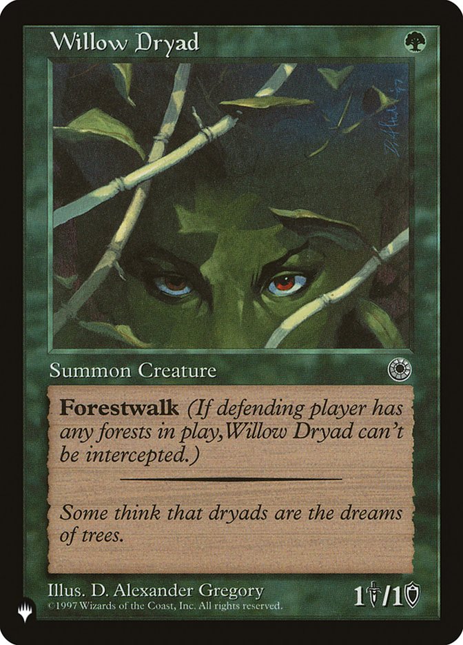 Willow Dryad [The List] (LPOR 193)
