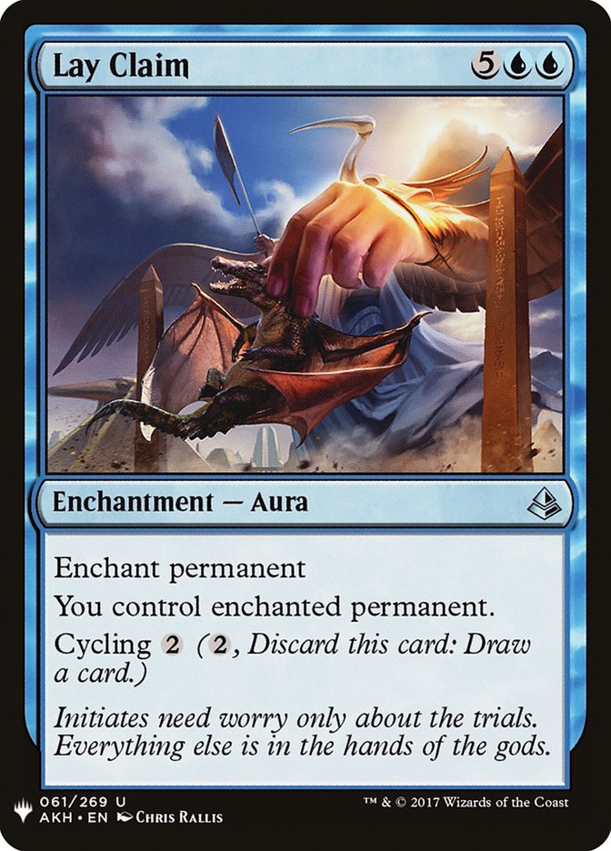 Lay Claim [Mystery Booster] (MB1 417)